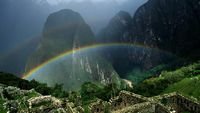 pic for Rainbow Over Machu Picchu 